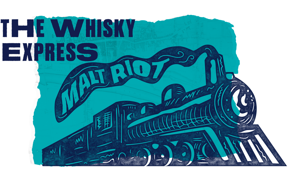 Malt Riot Blended Malt Scotch Whisky Illustration