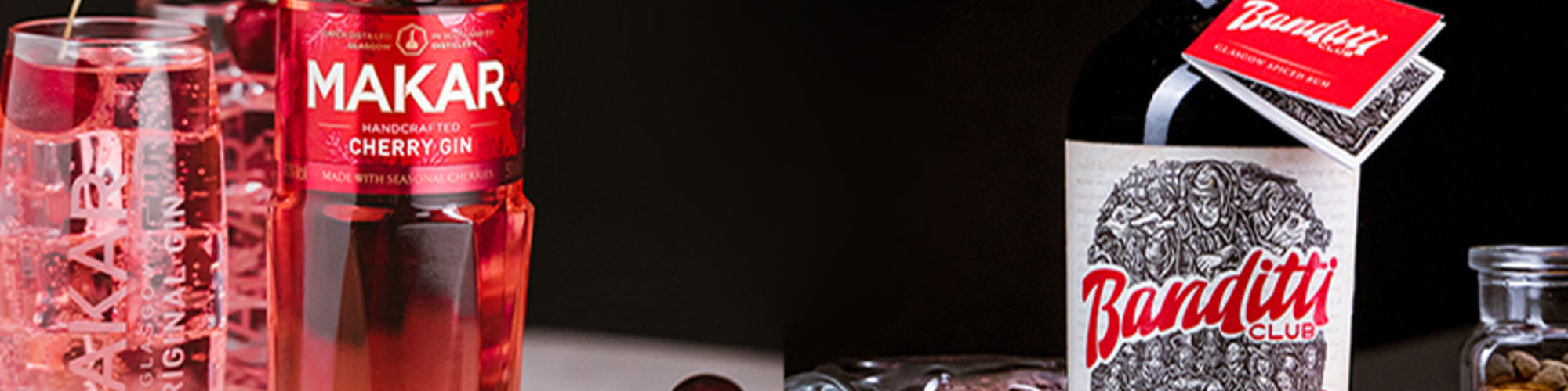 MAKAR CHERRY GIN AND BANDITTI CLUB RUM: NOW AVAILABLE IN MORRISONS