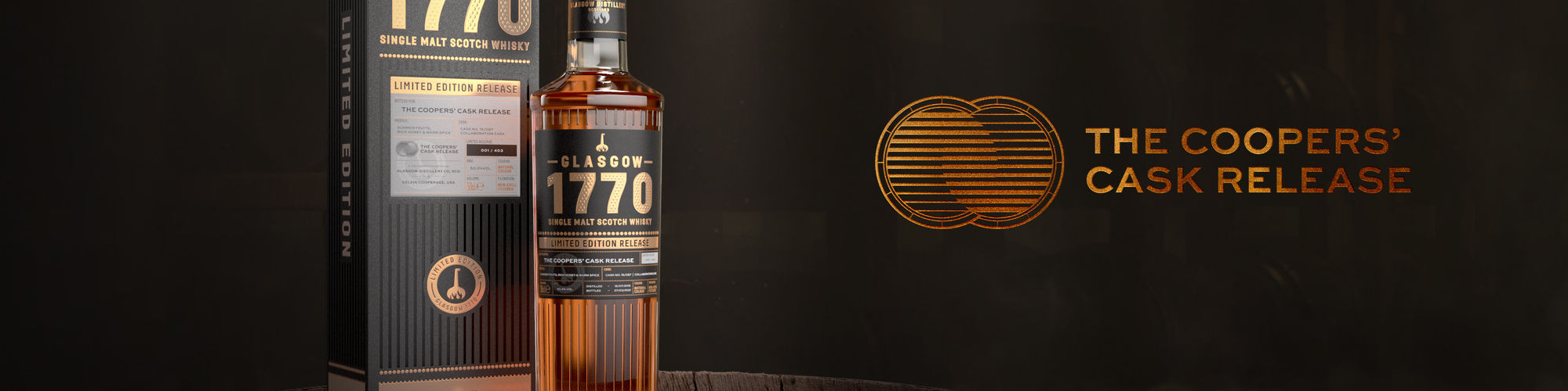 First Distillery Exclusive Glasgow 1770 Single Malt: The Coopers’ Cask Release