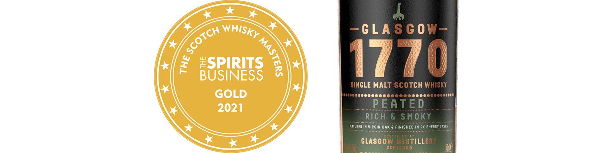 Glasgow 1770 Peated Picks Up Gold At Scotch Whisky Masters For Second Year