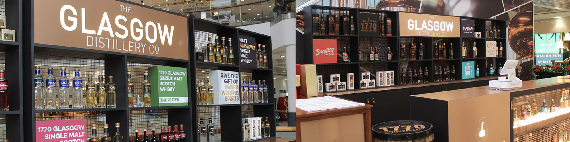 Glasgow Distillery Shop Re-Opens in Glasgow City Centre