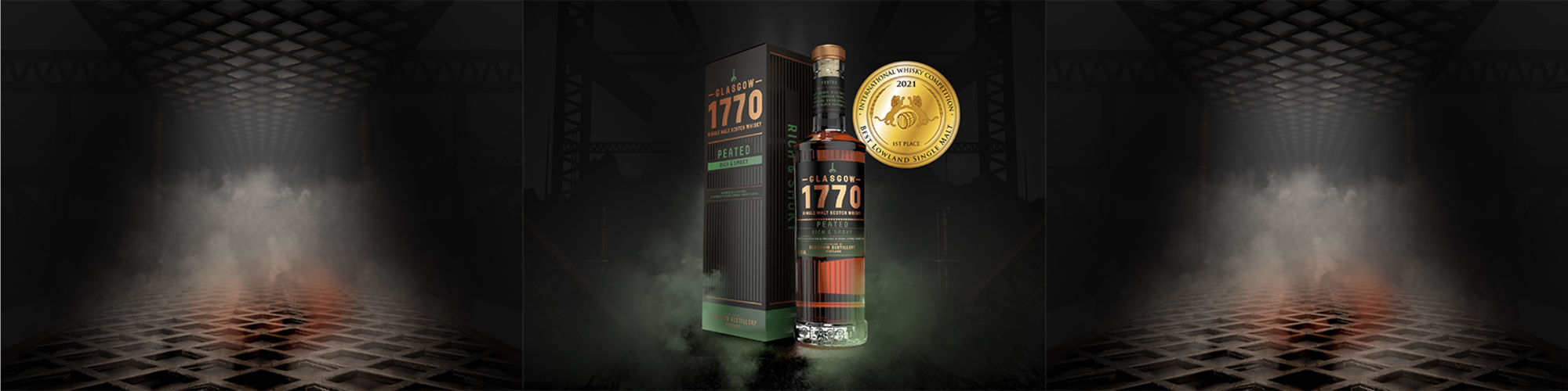 Glasgow 1770 Single Malt Picks Up Third Consecutive Gold at International Whisky Competition