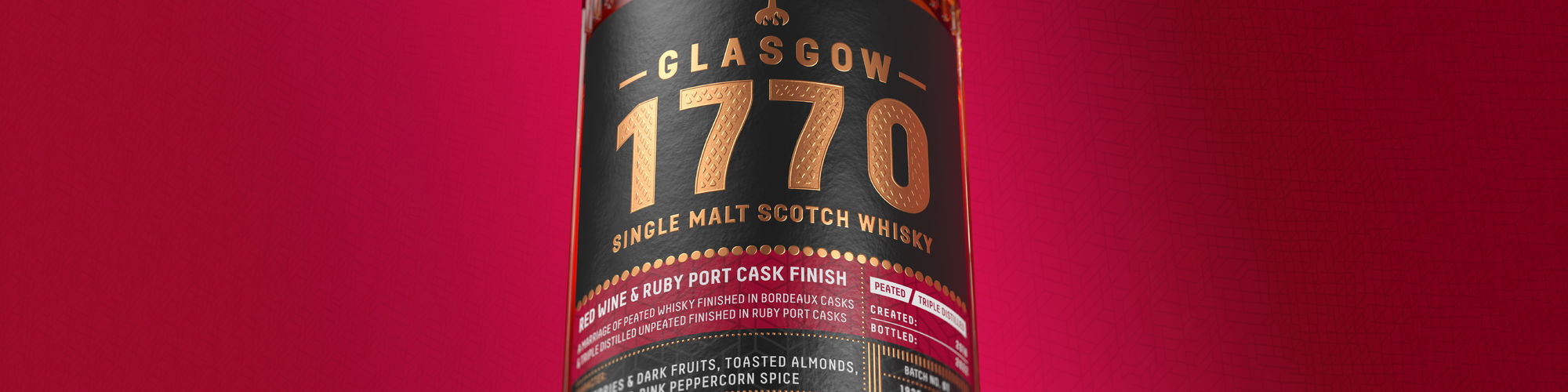 Introducing Glasgow 1770 Red Wine & Ruby Port Cask Finish