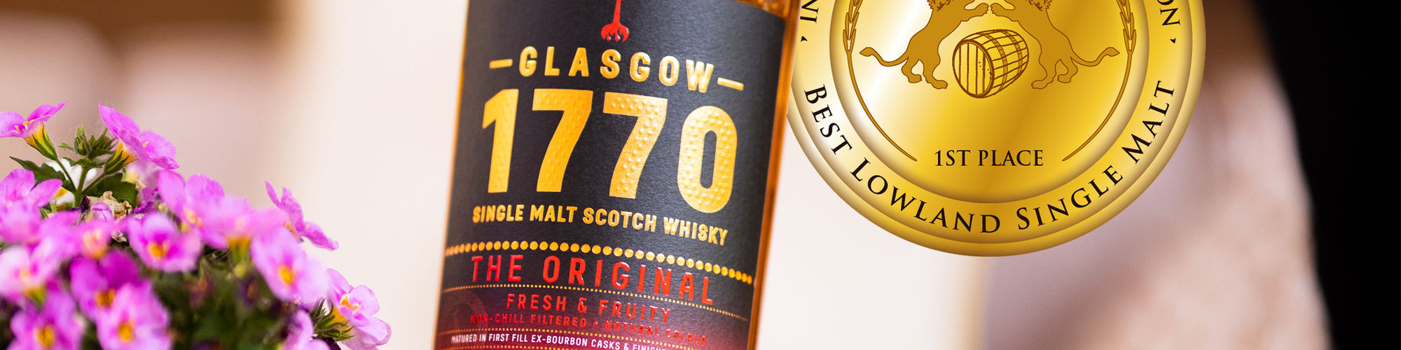 Glasgow 1770 The Original Named Lowland's Best Single Malt in 6th major award win in 2023