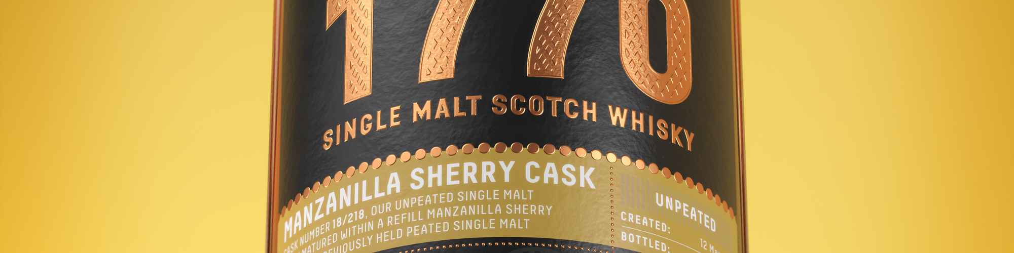 Small Batch Series Focus: Glasgow 1770 Manzanilla Sherry Cask