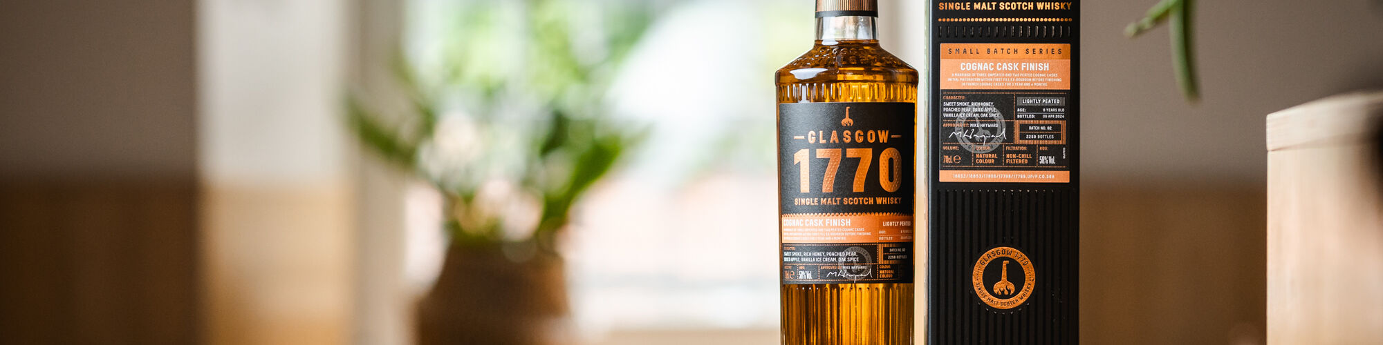 Small Batch Series Focus: Glasgow 1770 Cognac Cask Finish Batch 02