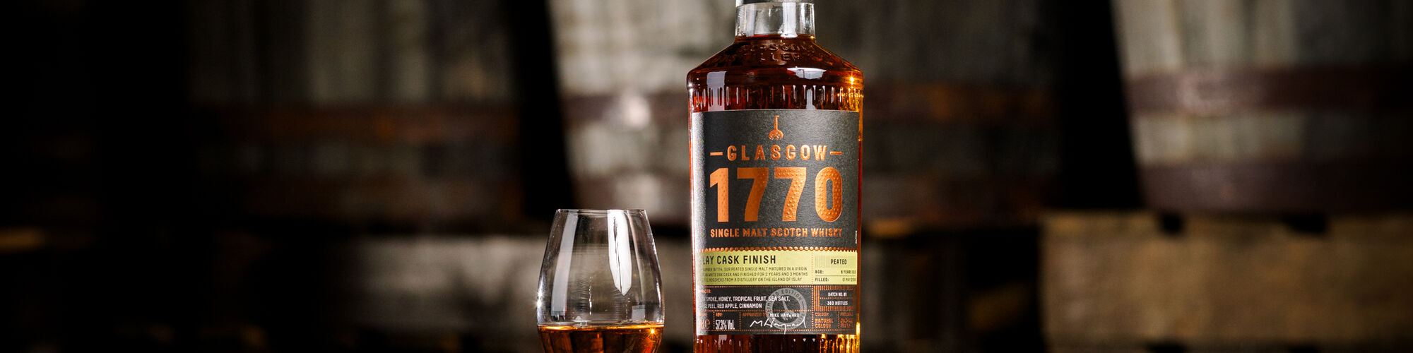 Small Batch Series Focus: Glasgow 1770 Islay Cask Finish Batch 01