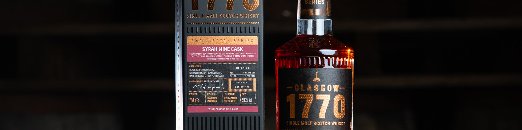 Small Batch Series Focus: Glasgow 1770 Syrah Wine Cask