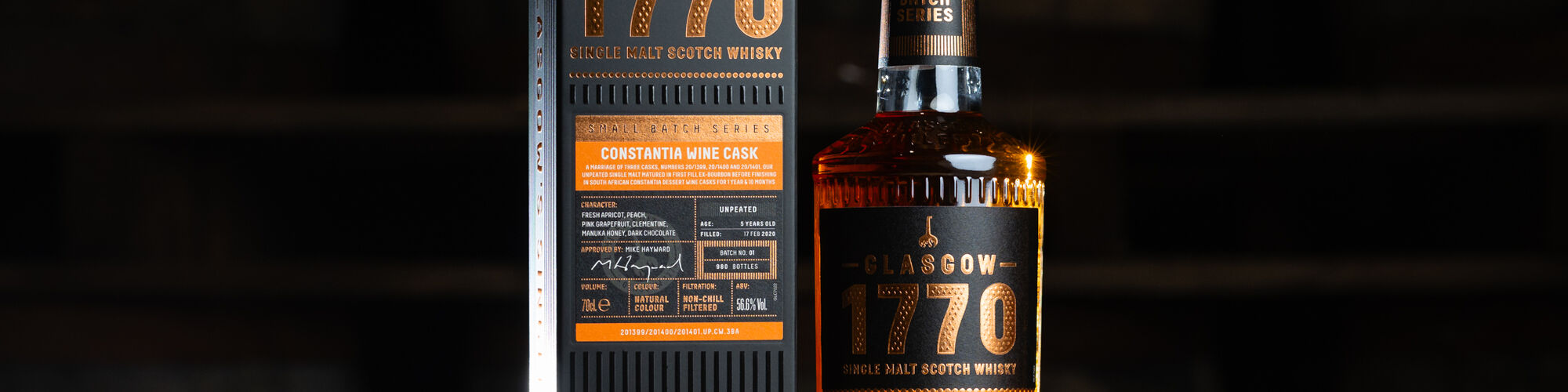 Small Batch Series Focus: Glasgow 1770 Constantia Wine Cask