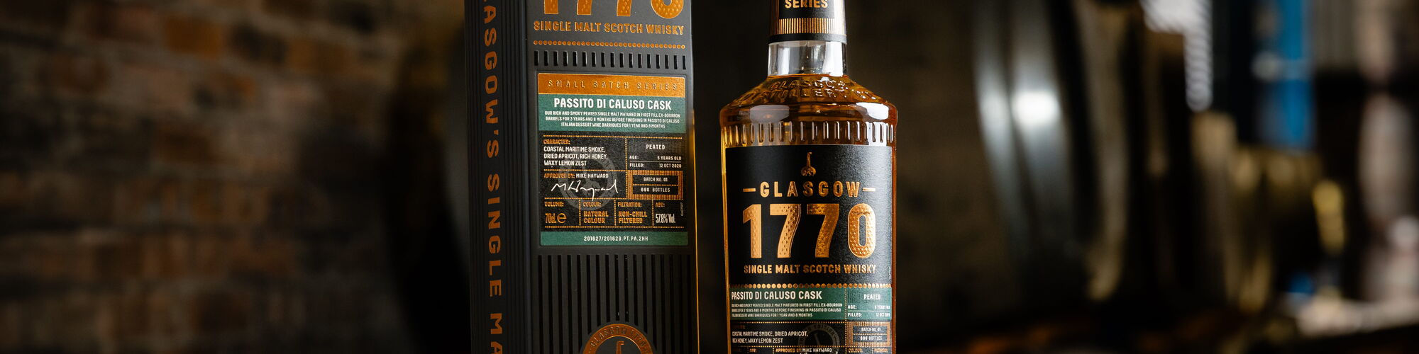 Small Batch Series Focus: Glasgow 1770 Passito di Caluso Wine Cask