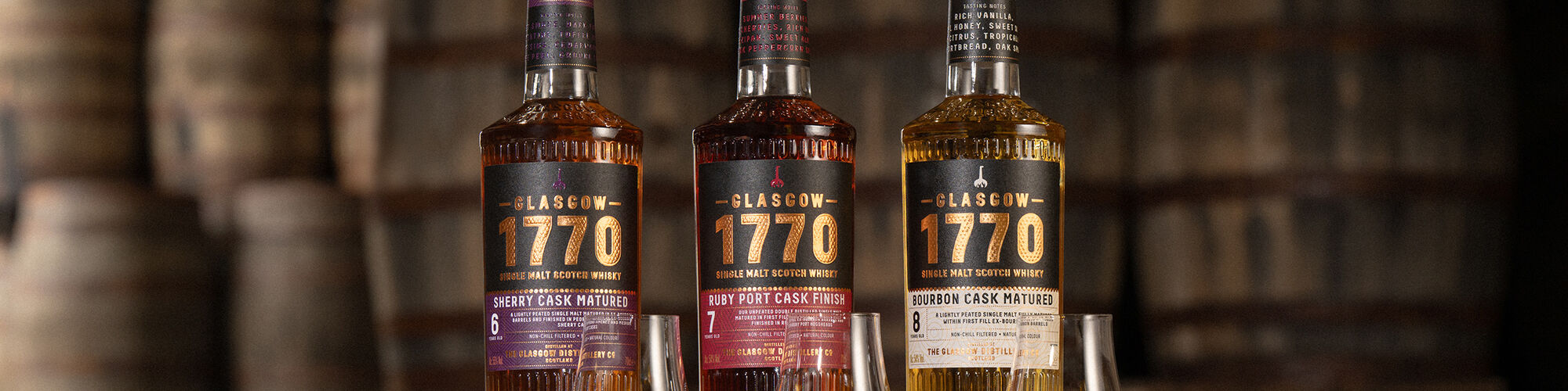 Batch 2 of Glasgow 1770 Bourbon Cask Matured