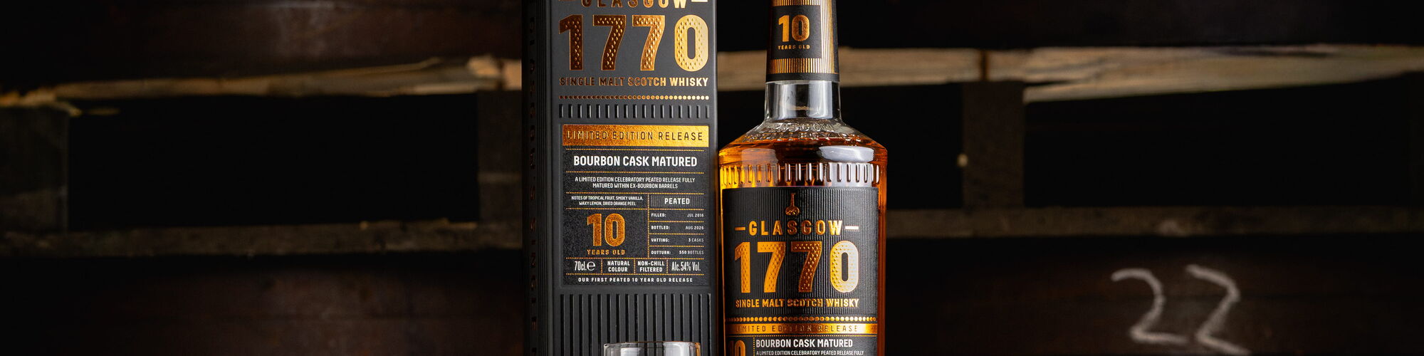 Inaugural Glasgow 1770 10 Year Old Peated