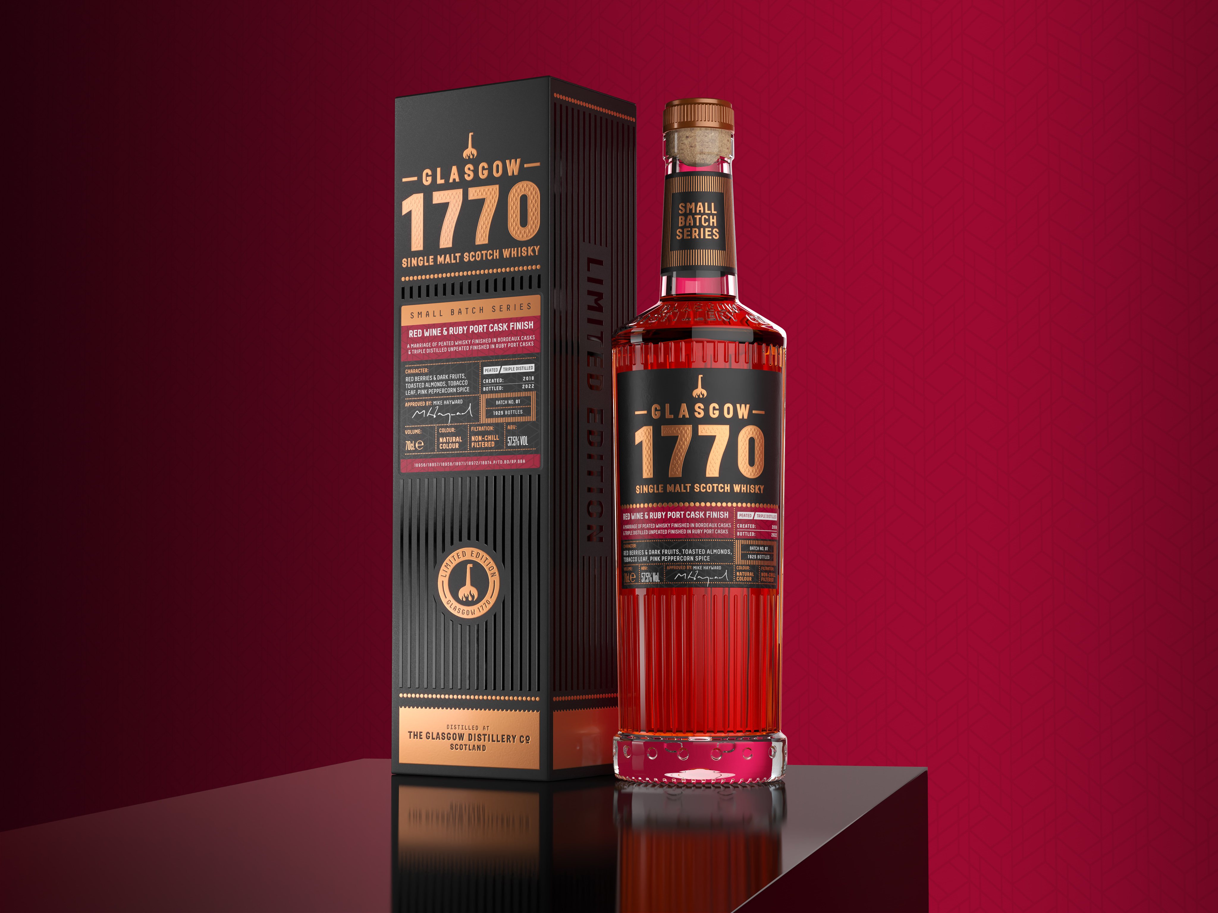 Introducing Glasgow 1770 Red Wine & Ruby Port Cask Finish | The