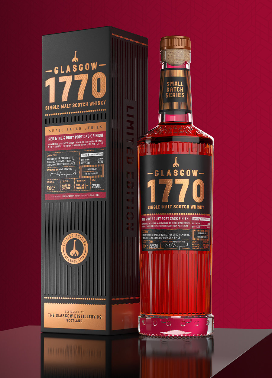 Glasgow 1770 Red Wine & Ruby Port Cask Finish Glasgow 1770 Limited