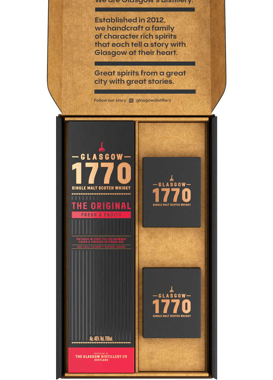 Glasgow 1770 Signature Range Gift Boxes Glasgow 1770 Gifts The
