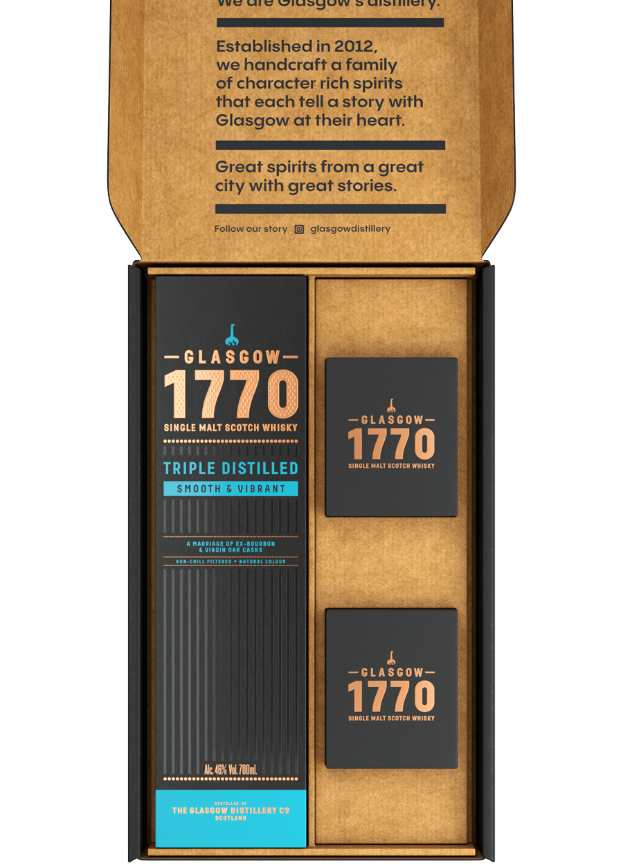 Glasgow 1770 Signature Range Gift Boxes Glasgow 1770 Gifts The