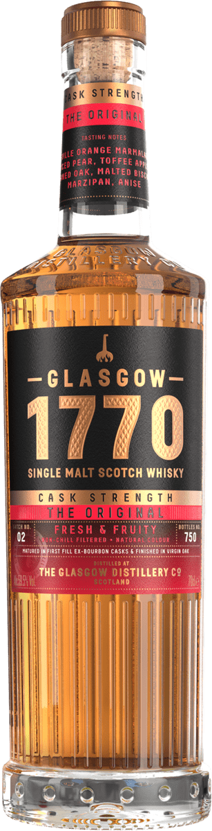 Scrolling image forGlasgow 1770 Cask Strength The Original
