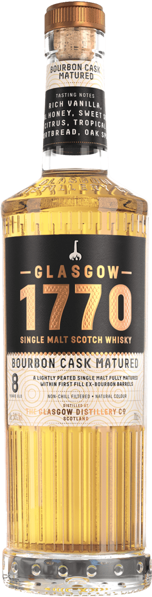 Scrolling image forGlasgow 1770 Bourbon Cask Matured