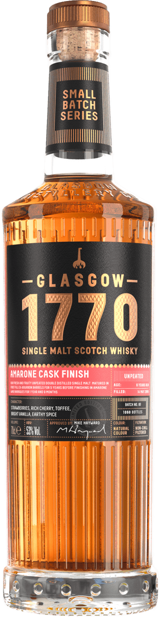 Scrolling image forGlasgow 1770 Amarone Cask Finish