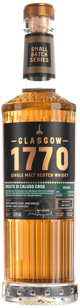 Scrolling image forGlasgow 1770 Passito di Caluso Cask Finish