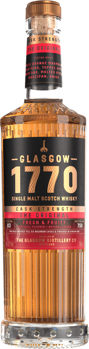 Scrolling image forGlasgow 1770 Cask Strength The Original