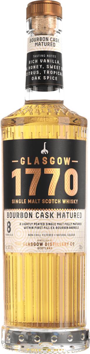 Scrolling image forGlasgow 1770 Bourbon Cask Matured