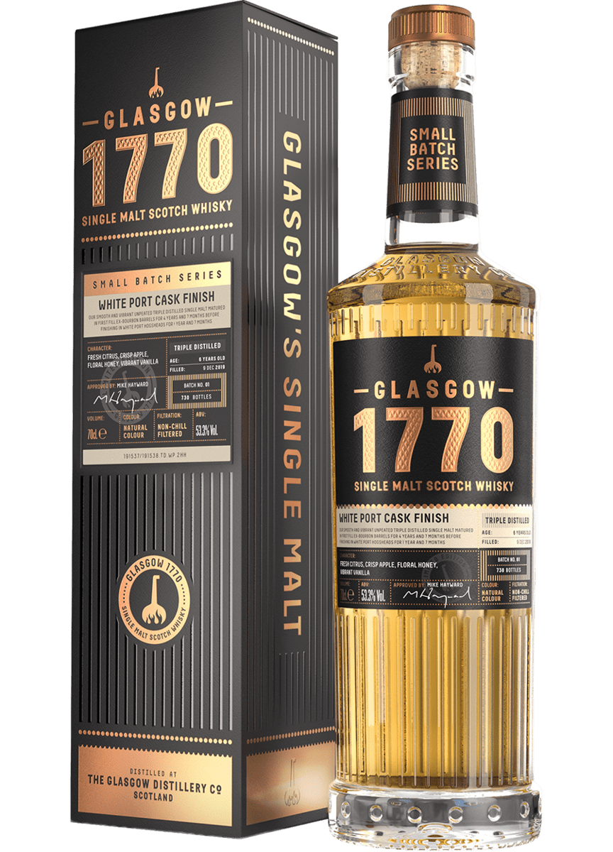 Glasgow 1770 White Port Cask Finish Batch 01
