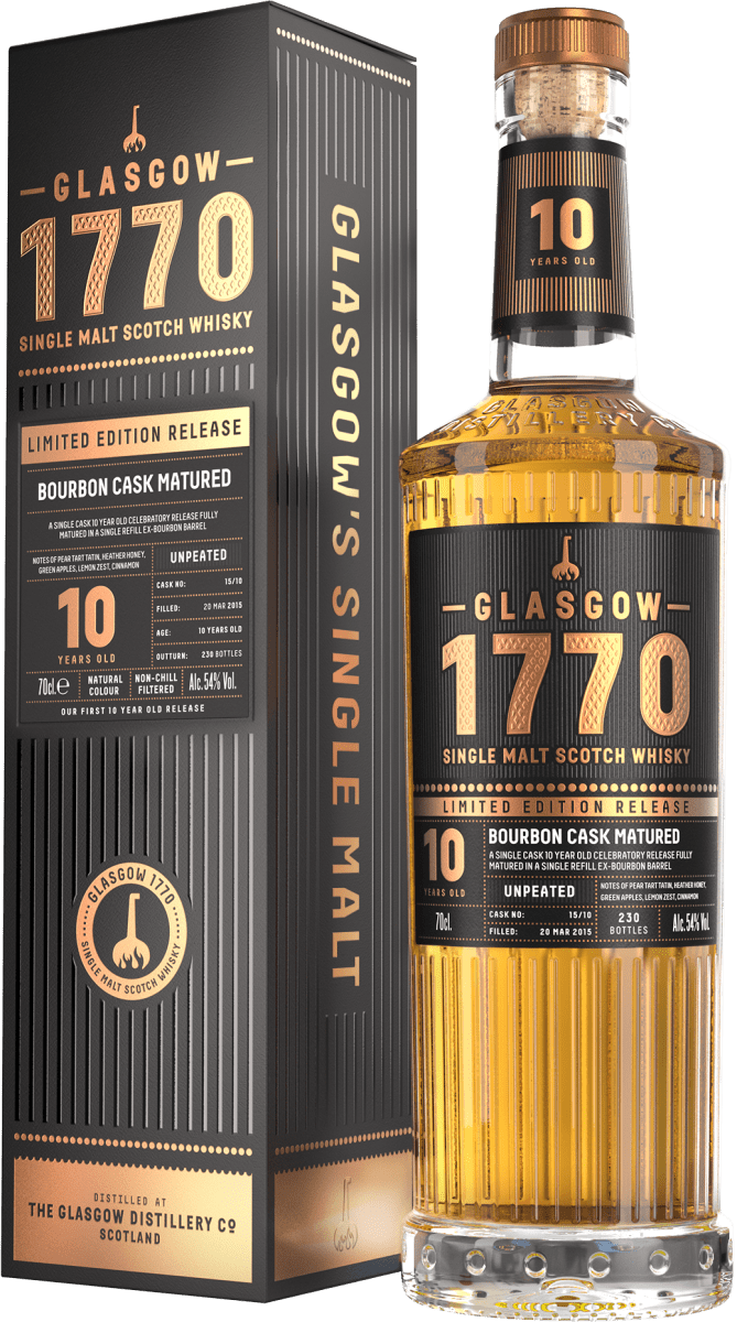 Glasgow 1770 10 Year Old Cask No. 15/10